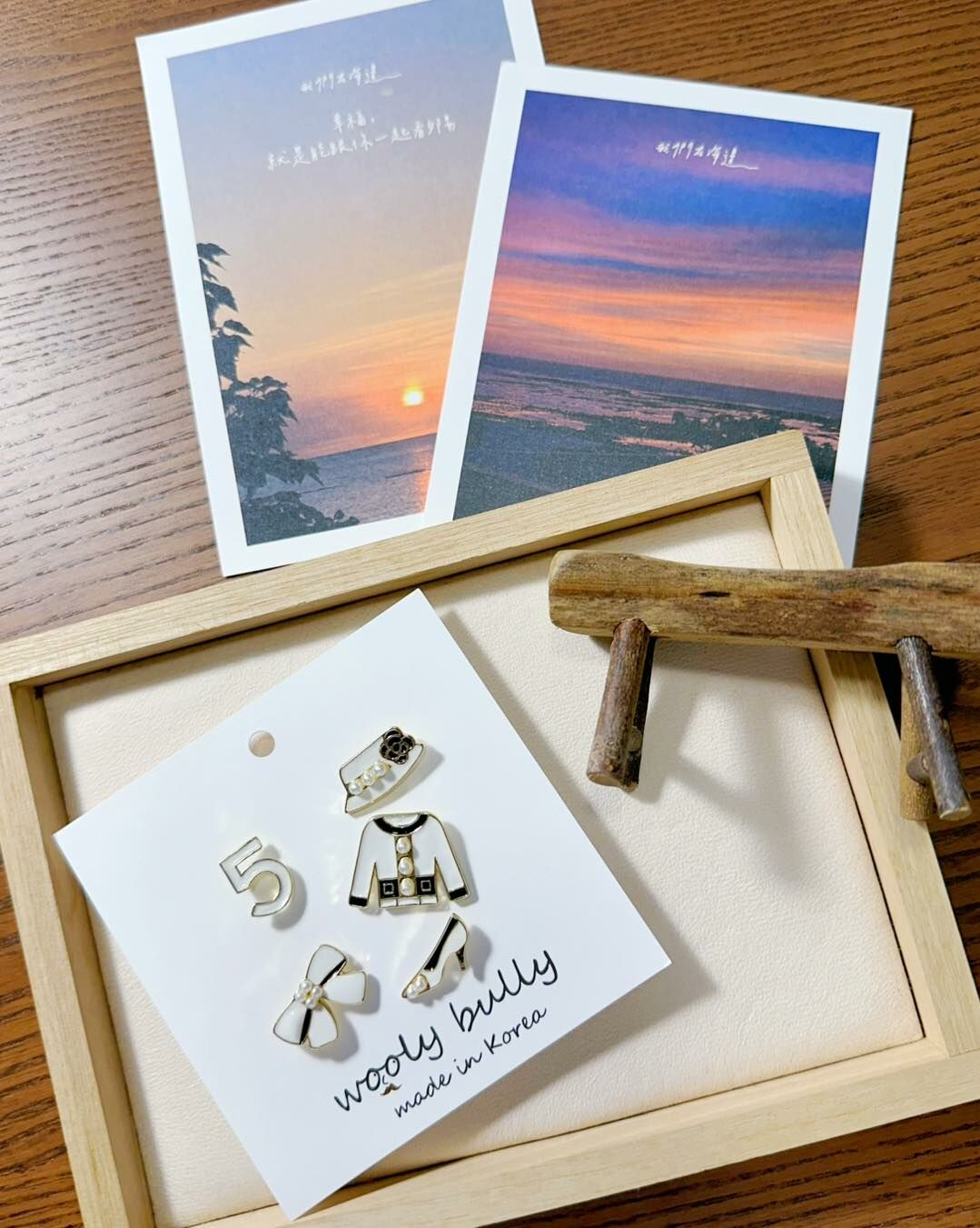 【質感5號衣帽別針5件組】（現貨）