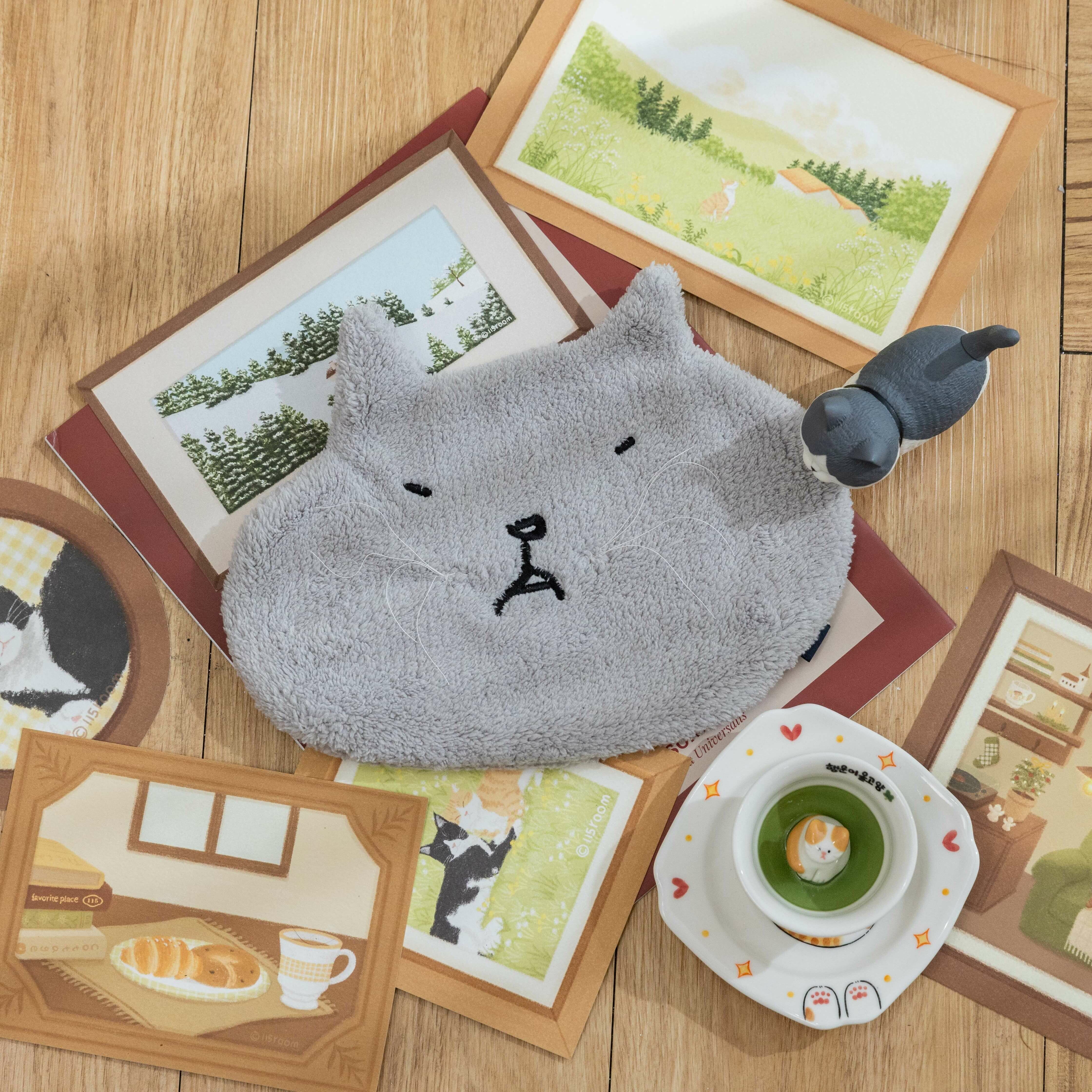 miojae．本貓臉蛋收納包