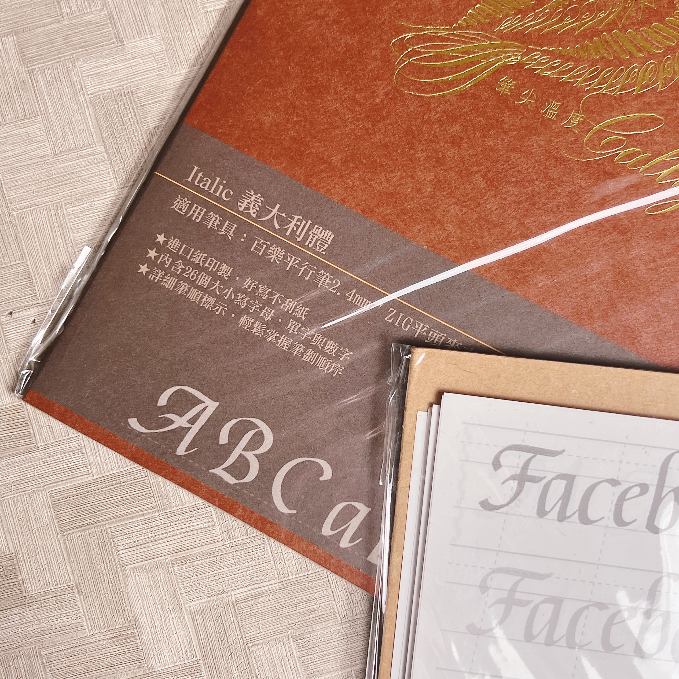 筆尖溫度｜義大利體Italic字帖