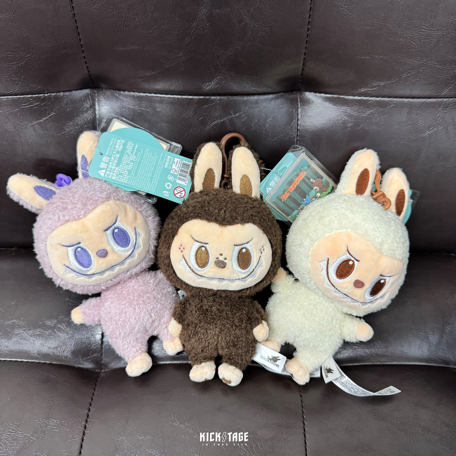 北京樂園限定 POP MART 泡泡瑪特 THE MONSTERS LABUBU ZIMOMO 首領 棕色 絨毛玩偶 掛件吊飾 21CM 【PPMT-039】