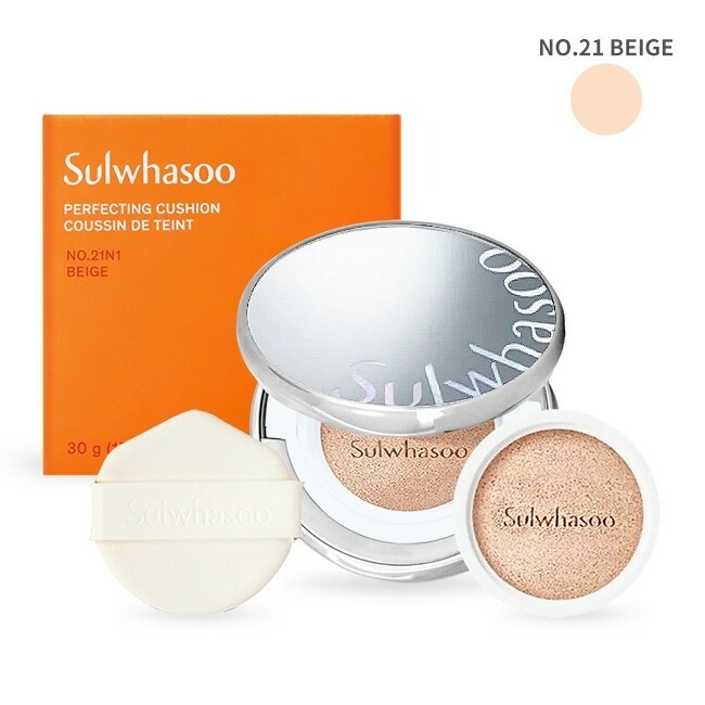 Sulwhasoo Perfecting Cushion Airy SPF50+ PA++  (15g + Refill)