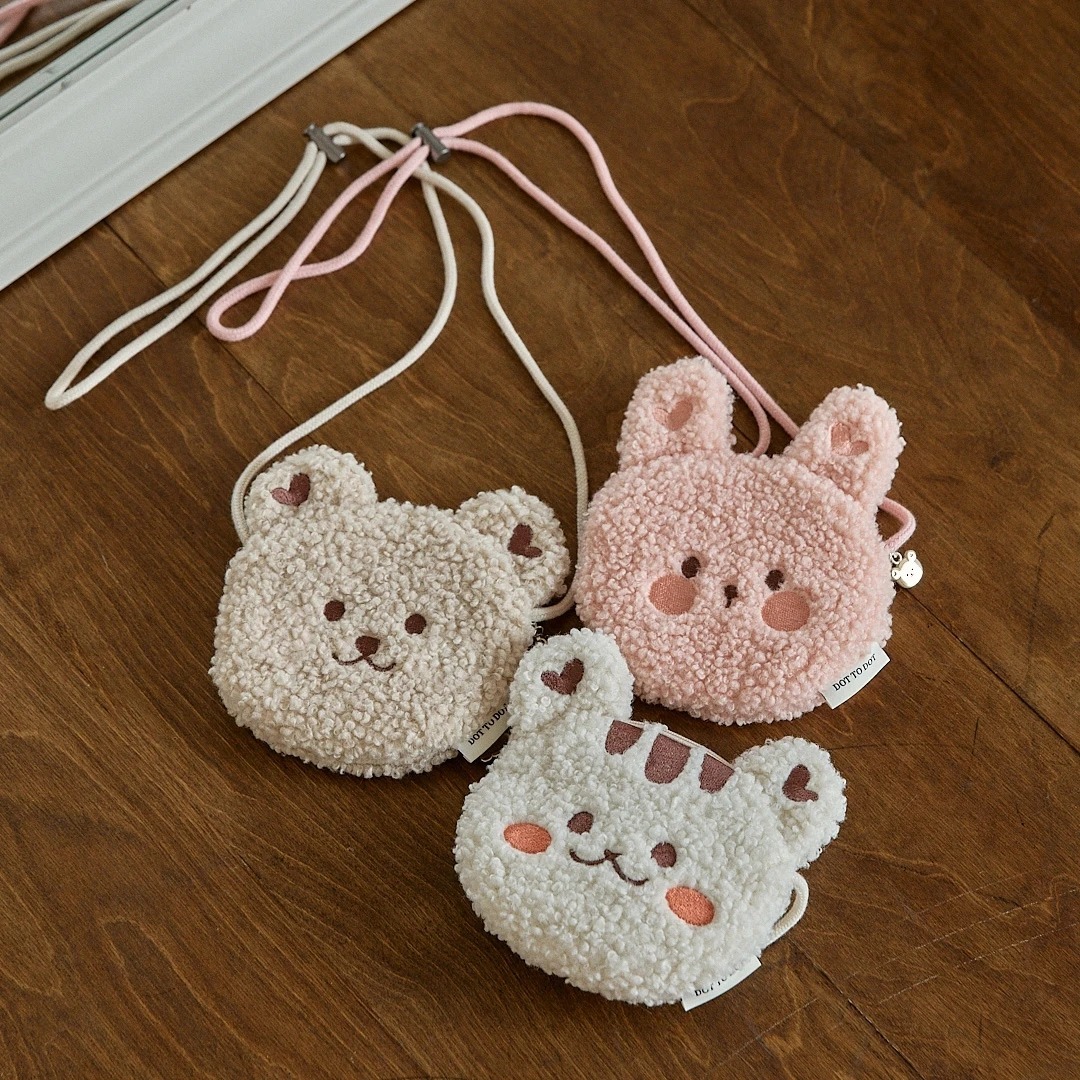 DOT毛絨泡泡人物-迷你斜跨包