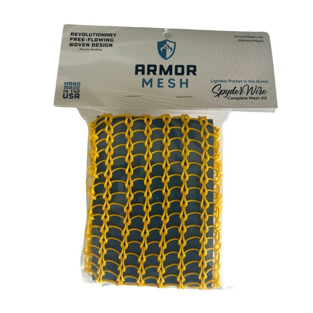 Armor Mesh Spyder Wire Lacrosse Mesh