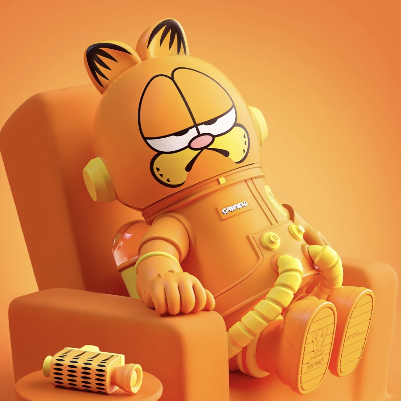 POPMART泡泡瑪特 MOLLY 400% 加菲貓 公仔 盲盒