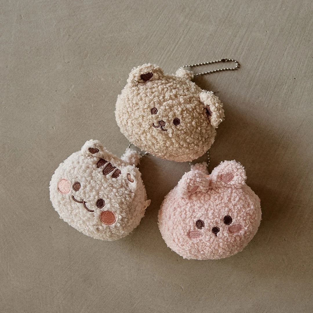 DOT毛絨泡泡人物-零錢包掛飾