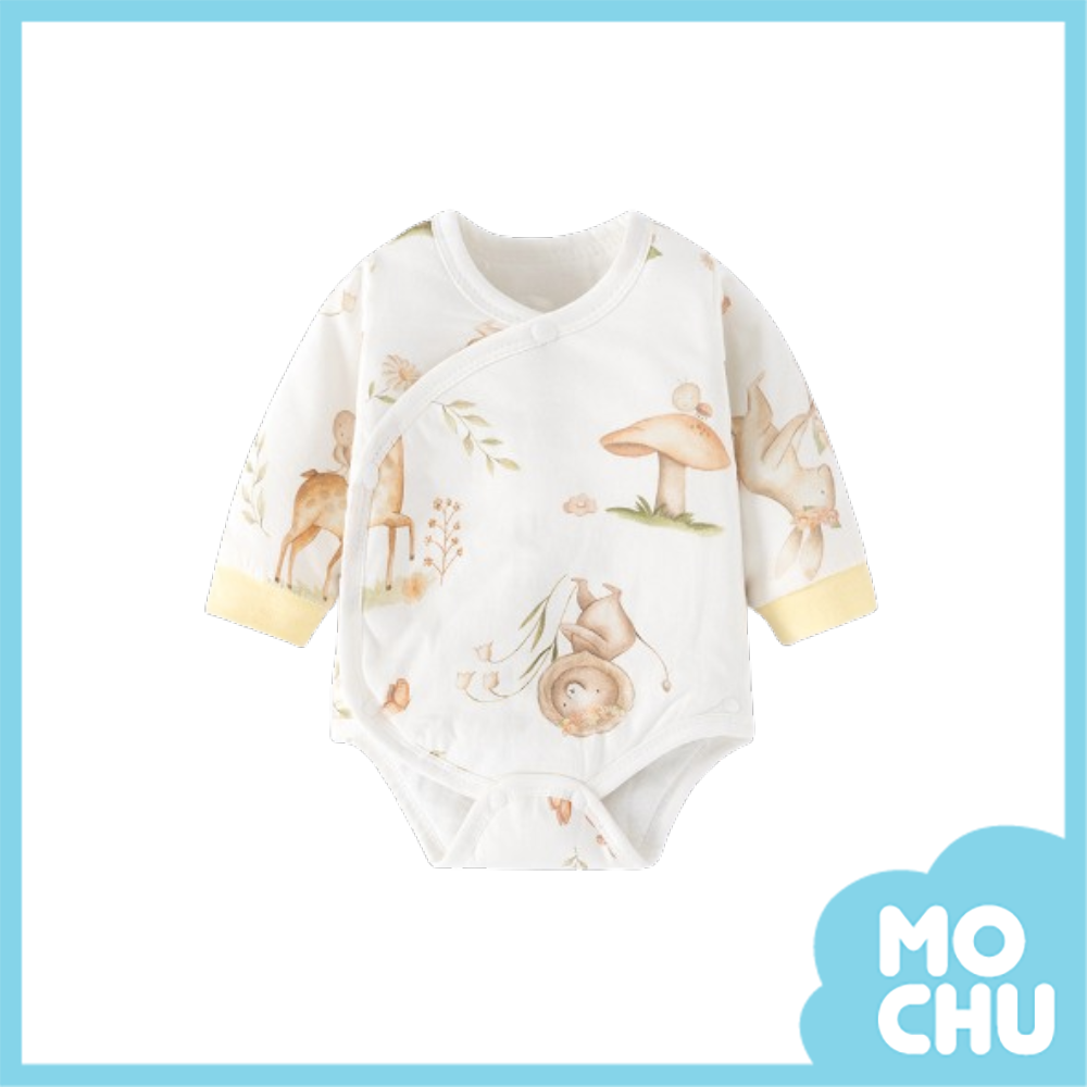 獅子大樂園薄棉長袖包屁衣