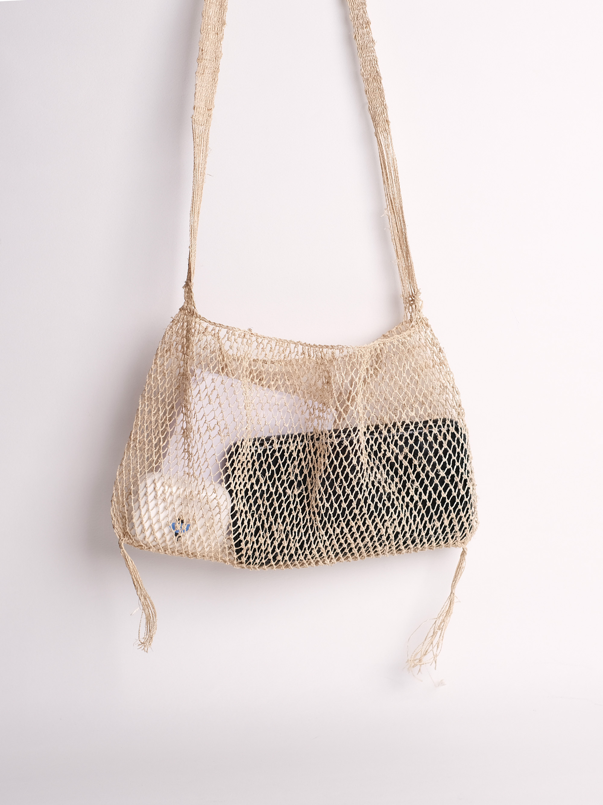 手織｜Khmu 藤蔓編織 - 斜背包 - 小｜寮國