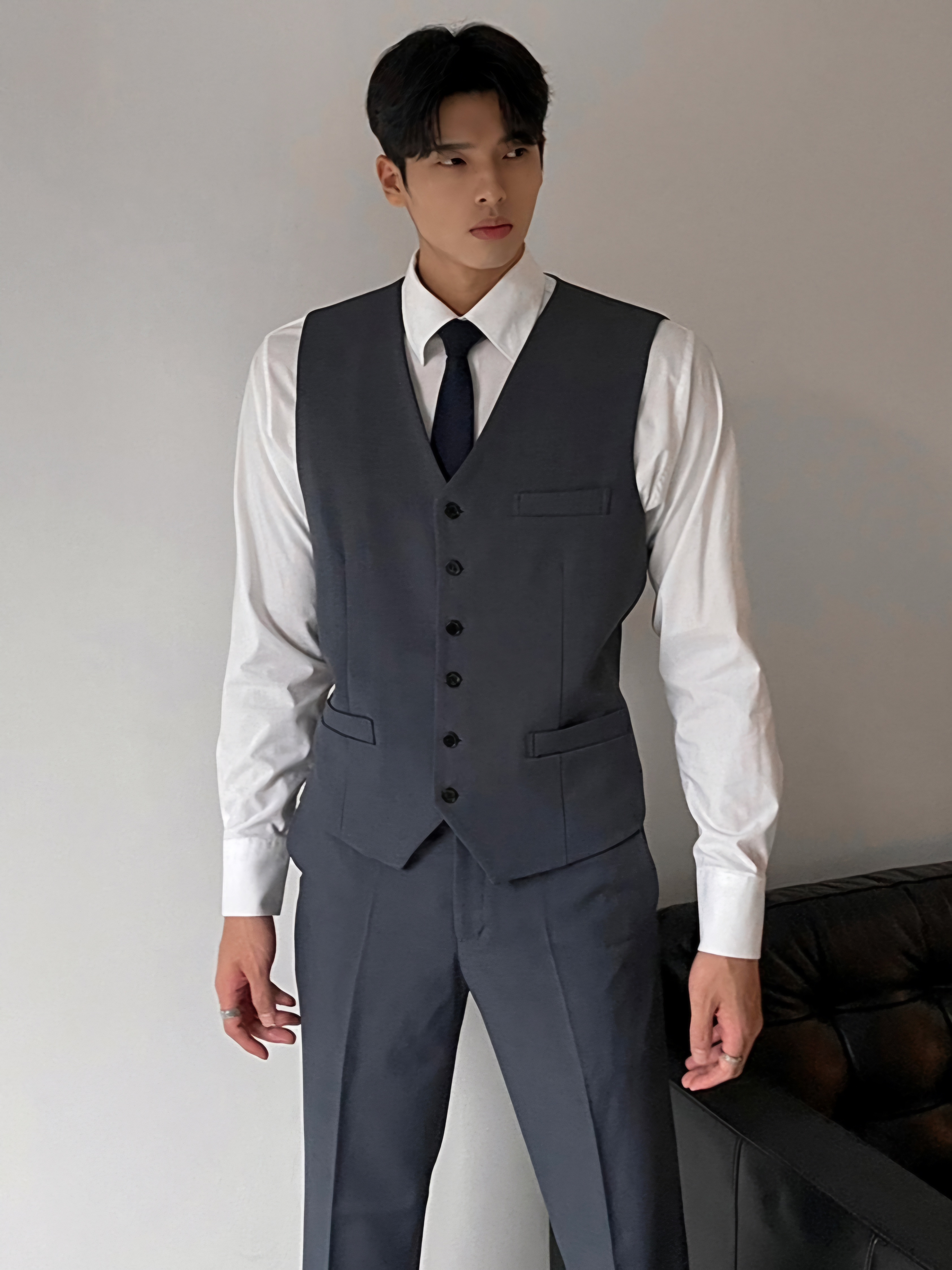 Mate Duo 正裝V領背心