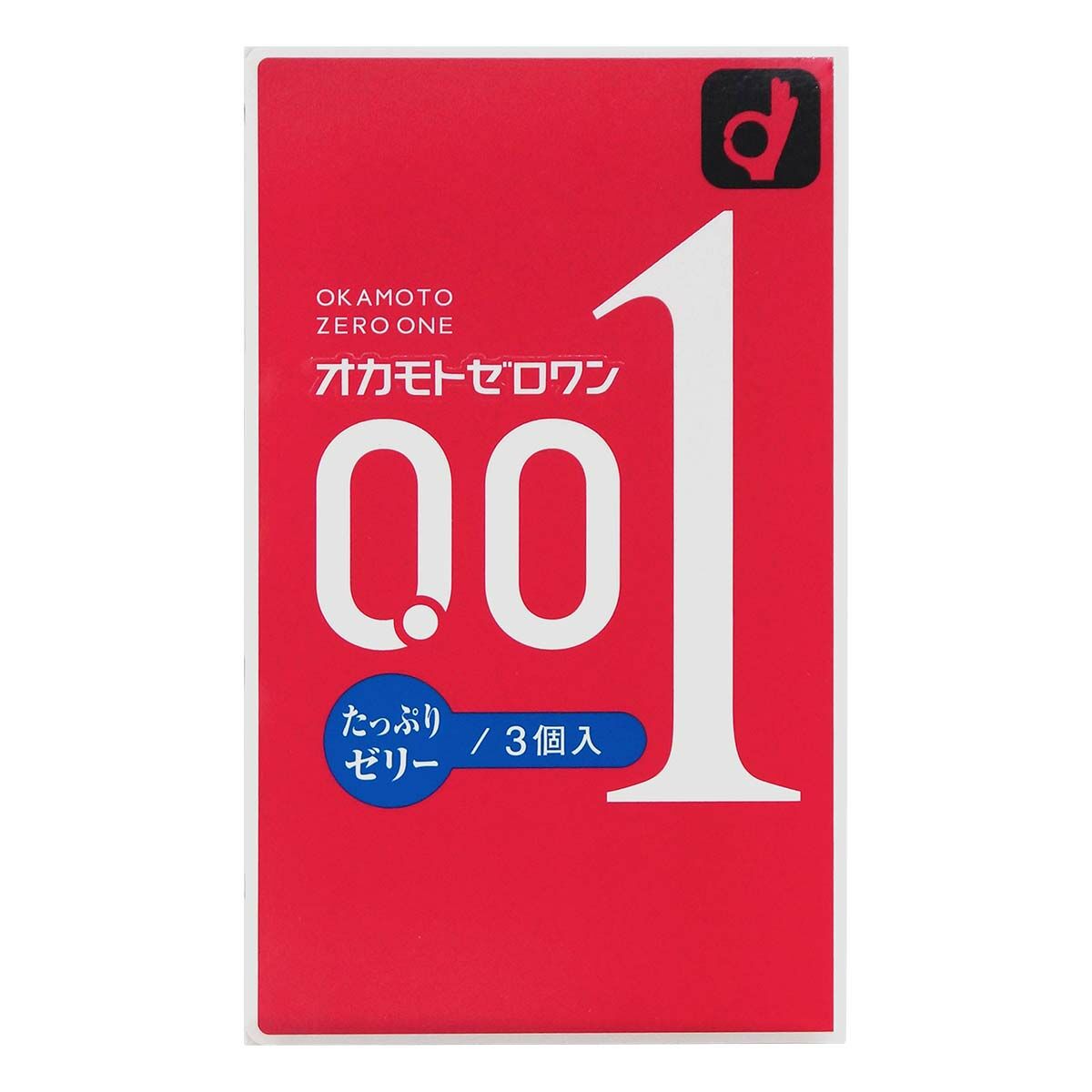 岡本0.01避孕套3 S/紅盒