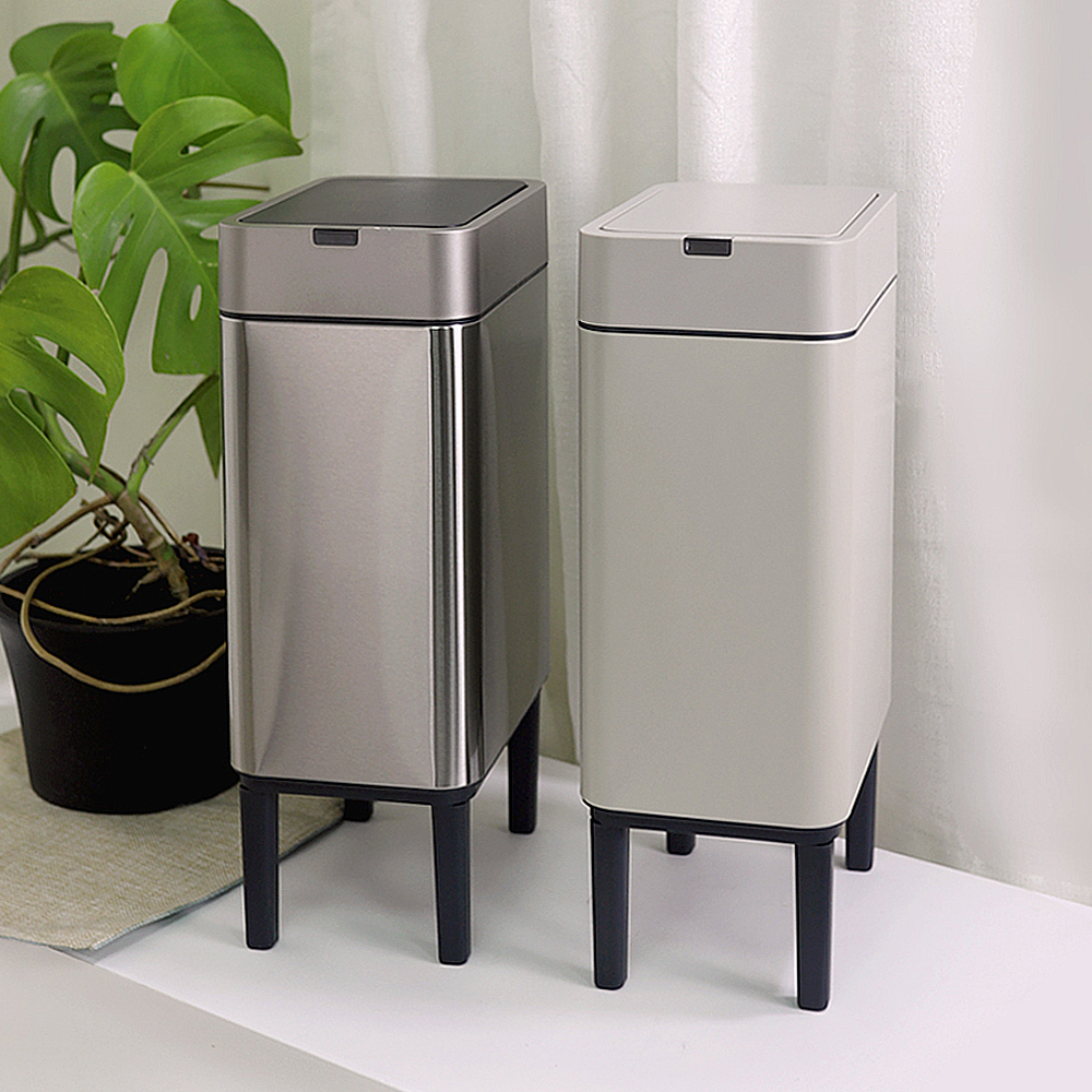 9L 不鏽鋼高腳感應垃圾桶 ELPH114