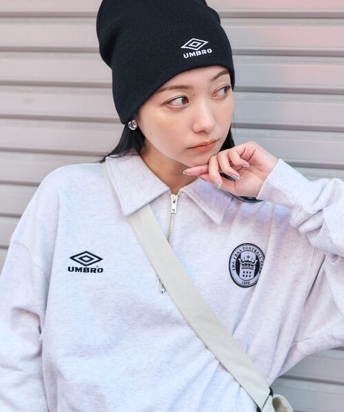 UMBRO × FREAK'S STORE / Polo Halfzip Sweatshirt