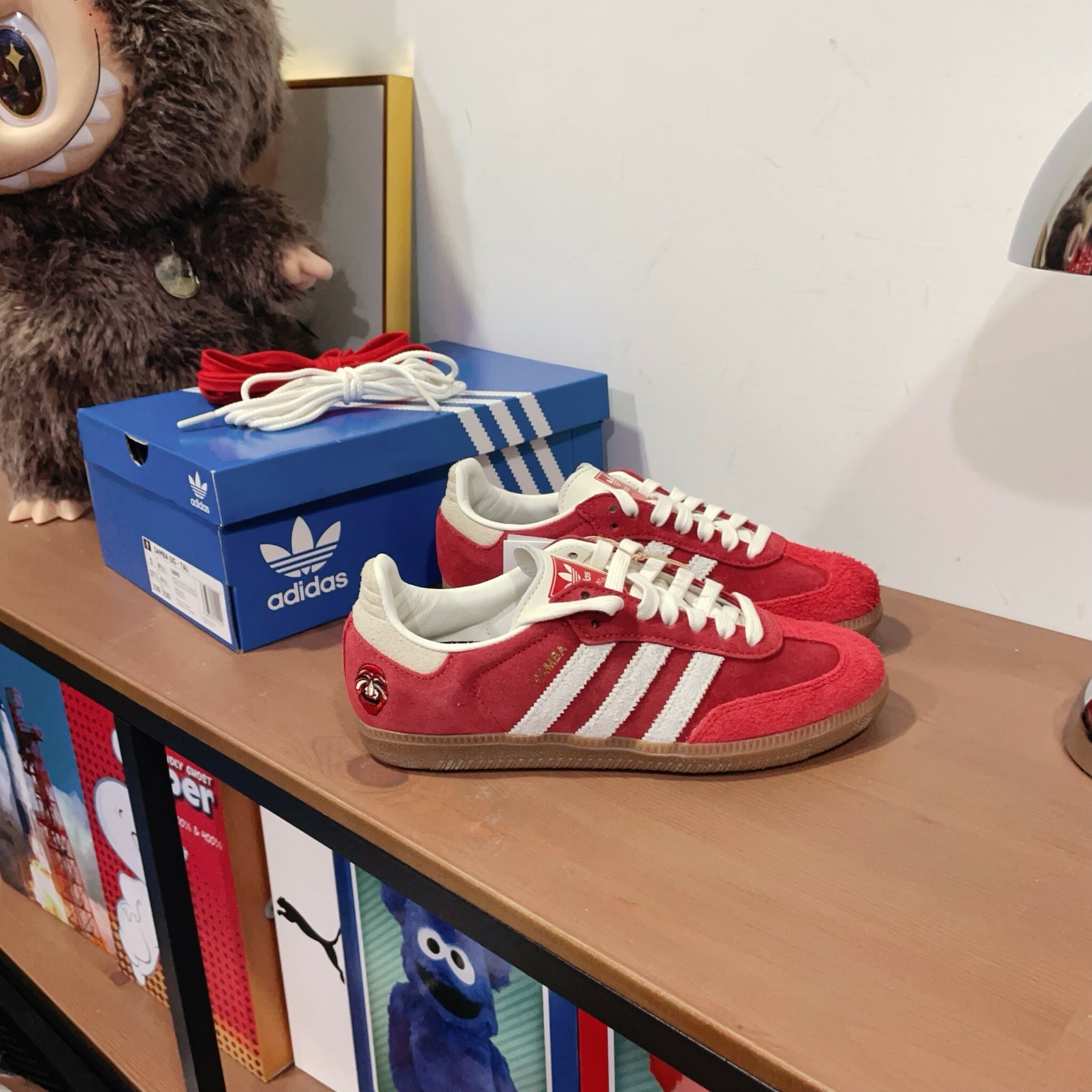 【 adidas 】新品 Originals Samba OG TAL 韓国限定 Adidas Originals Samba TAL 韓國限定Jennie MV同款緋紅復古IG890