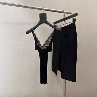 Y牌慾姊風 V領蕾絲貼身背心