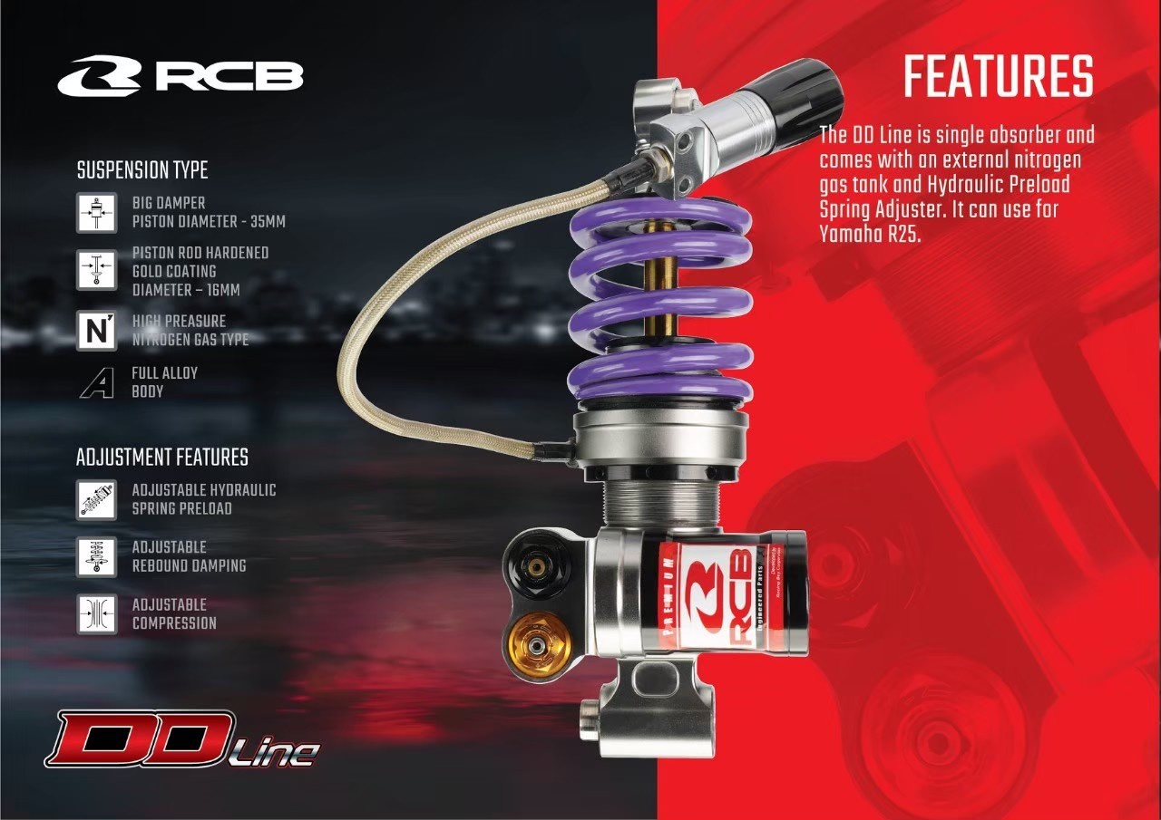 【RCB】DD Line全可調高階後懸吊