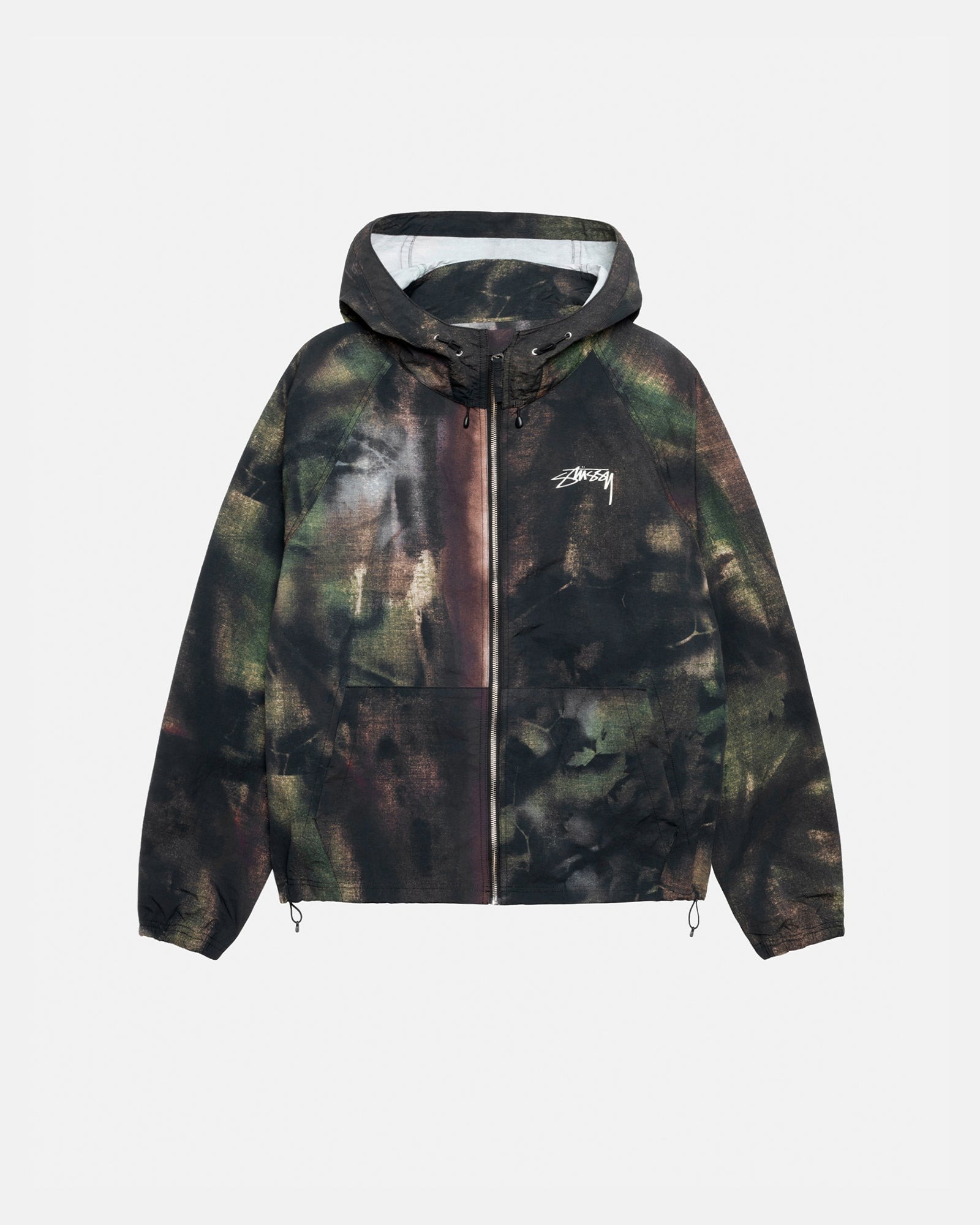 2024AW STUSSY BEACH SHELL STENPAT CAMO 迷彩 連帽 外套 風衣 現貨 115822