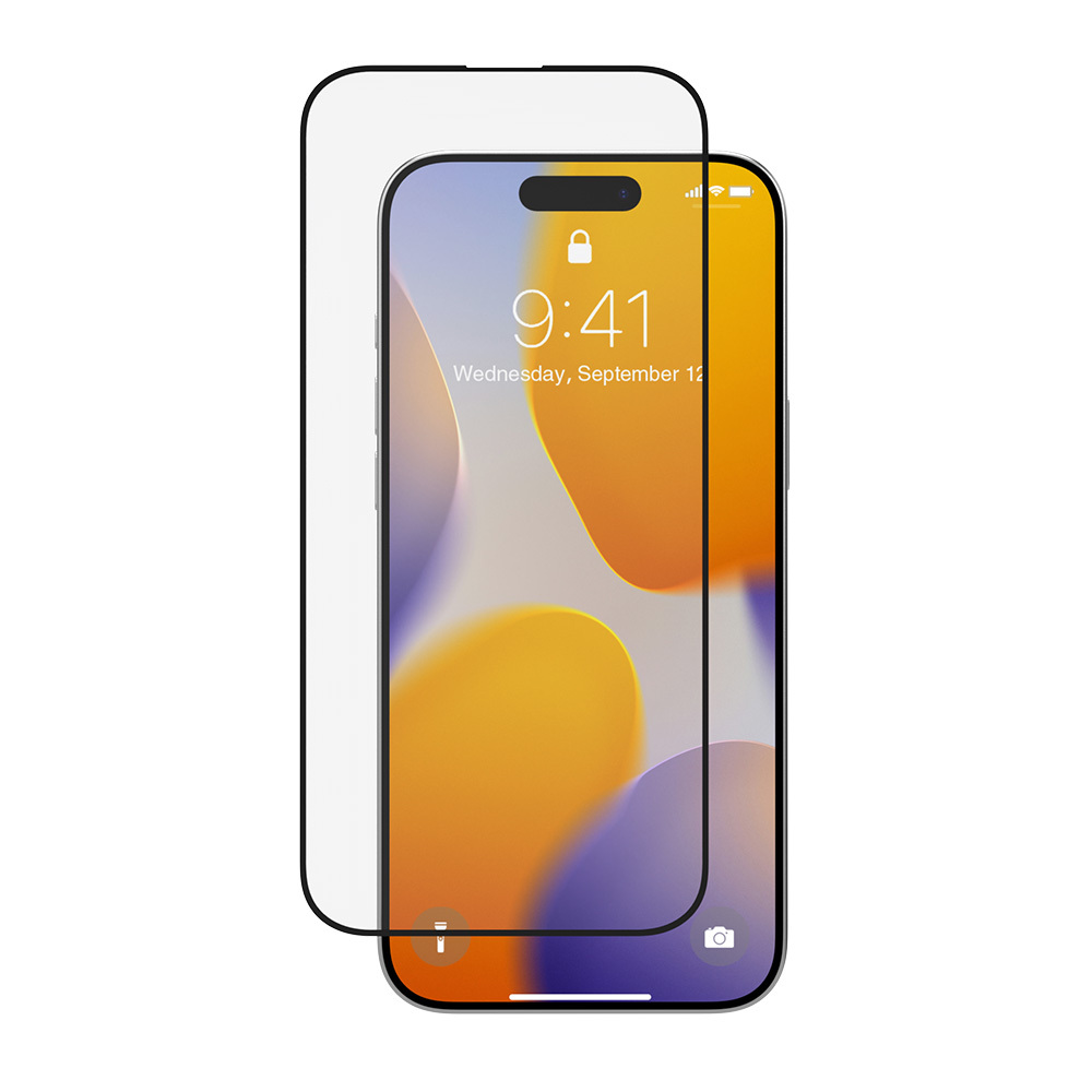 Hipporizz｜iPhone 16 系列 Zircon 高透鋼化玻璃螢幕保護貼