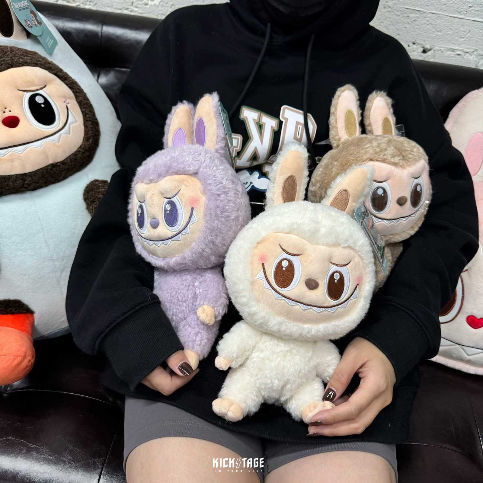 POP MART 泡泡瑪特 樂園限定 THE MONSTERS LABUBU 23CM 玩偶 棉花娃娃【PPMT-051/PPMT-052/PPMT-053】LABUBU