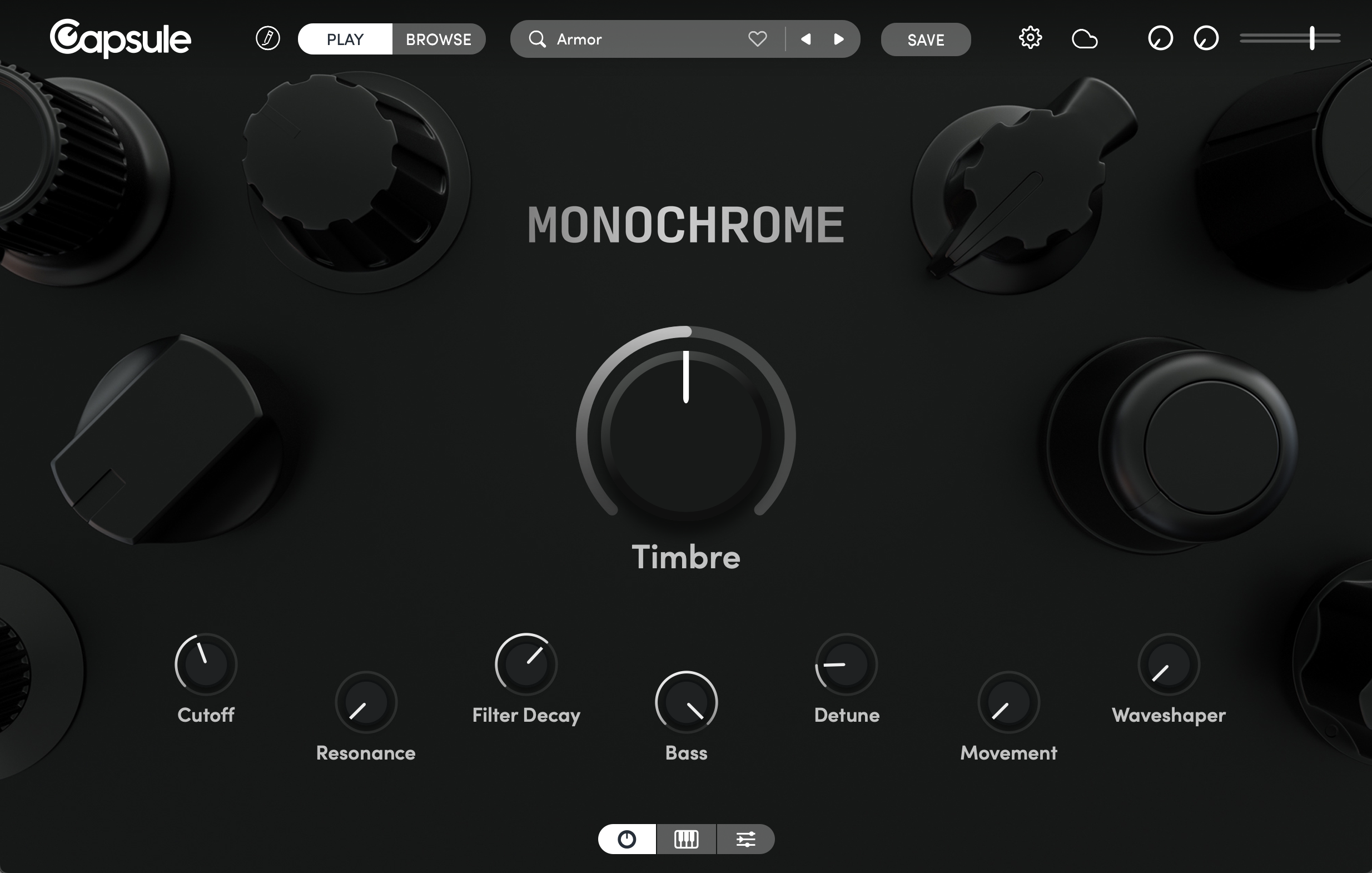 Capsule Monochrome 重低音音色 Plugin (序號下載版)
