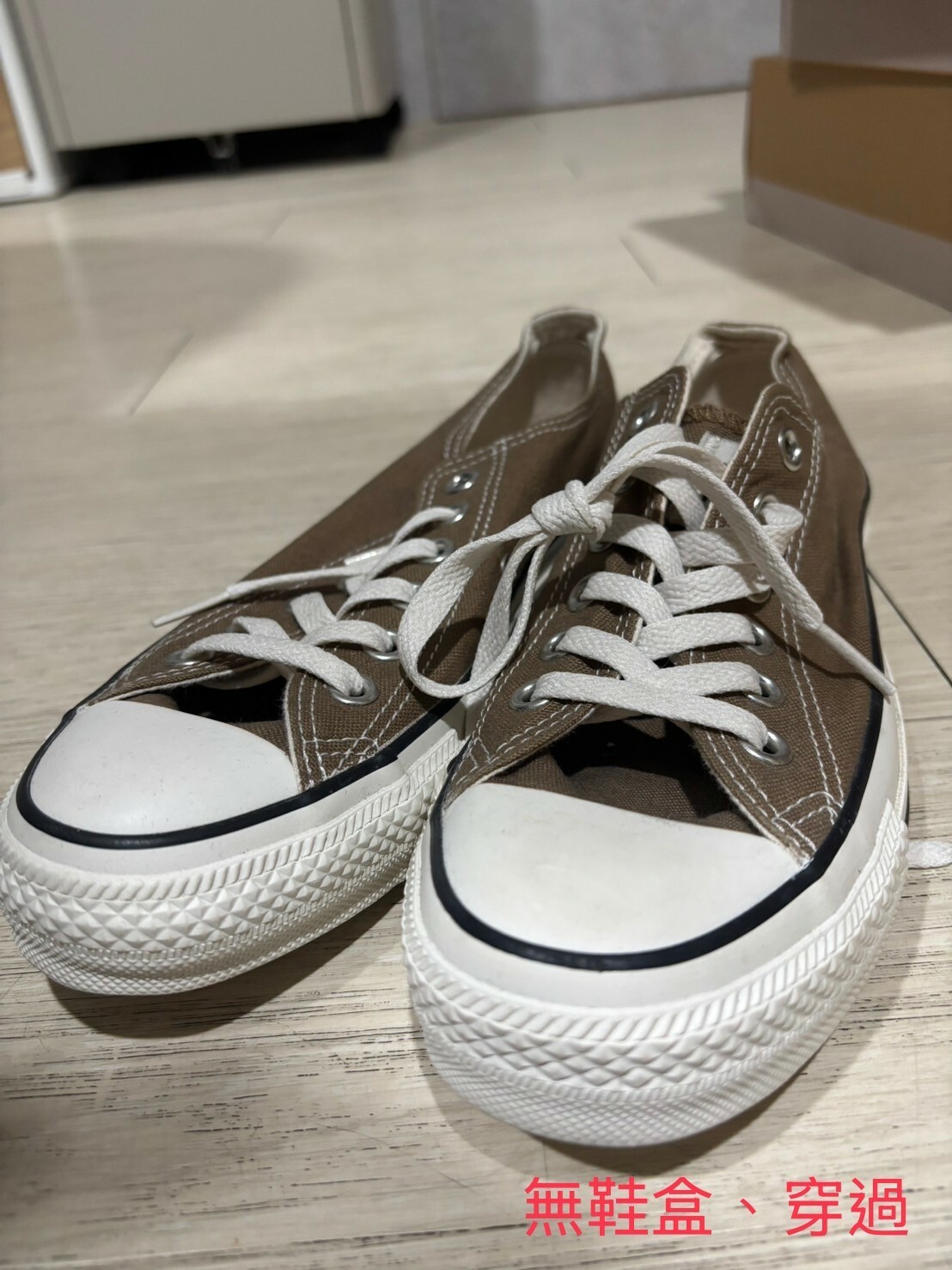 #瑕疵現貨 CONVERSE 1970  棕色低筒 無鞋盒  23.5cm