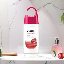 VIGILL Intimate Care Solution (Sensitive Skin or Pregnancy) 220ml - Enriched with Cranberry Extract