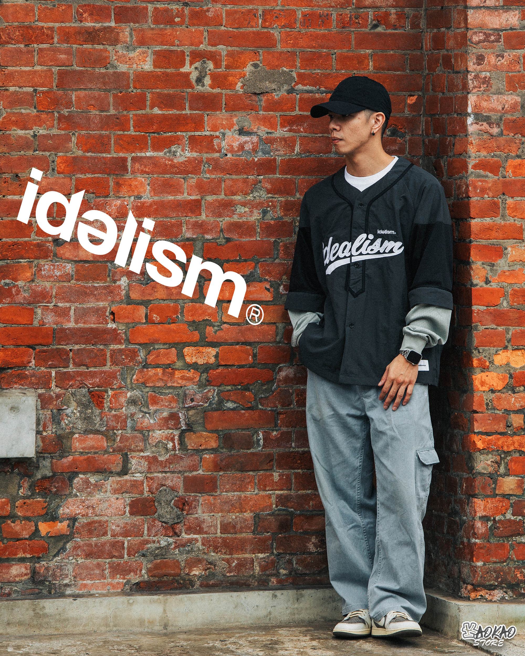idealism IDE Baseball L-Shirt / 接袖尼龍棒襯【ID24043】