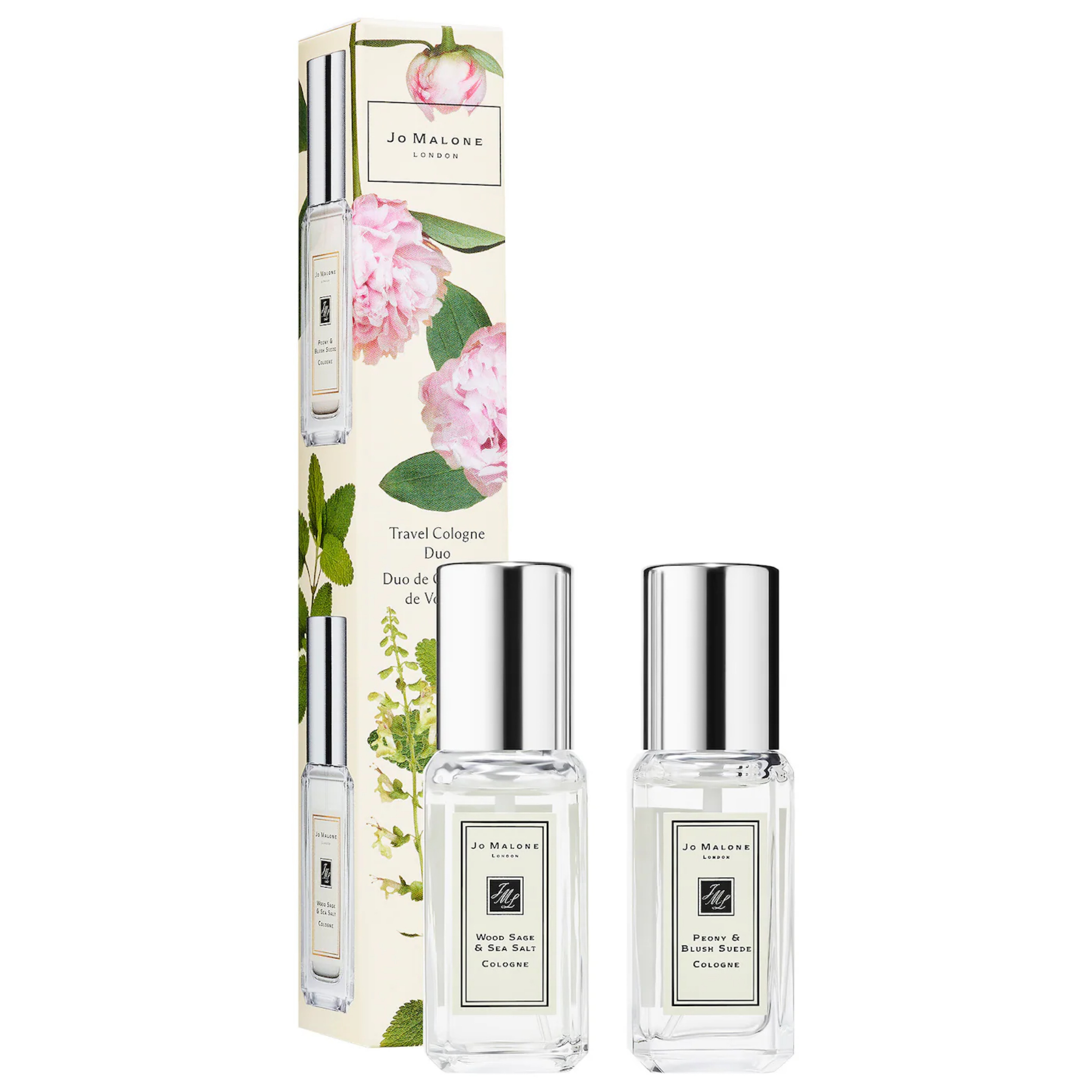 Jo Malone London -  鼠尾草與海鹽、牡丹與麂皮 迷你香水套裝
