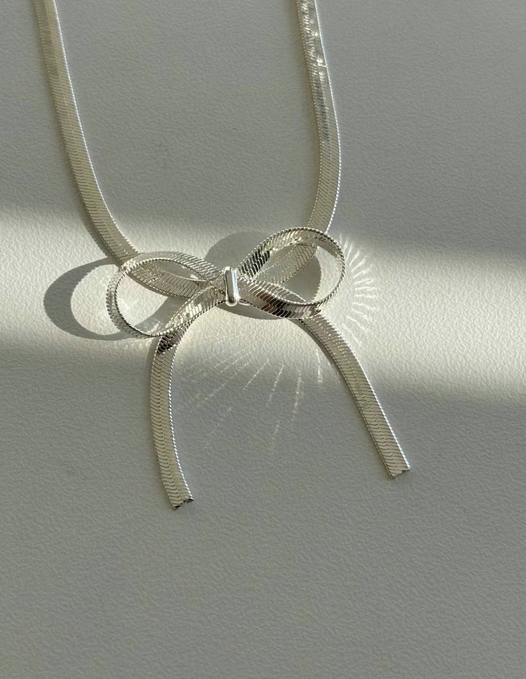 輕奢蝴蝶結鎖骨鏈🦋