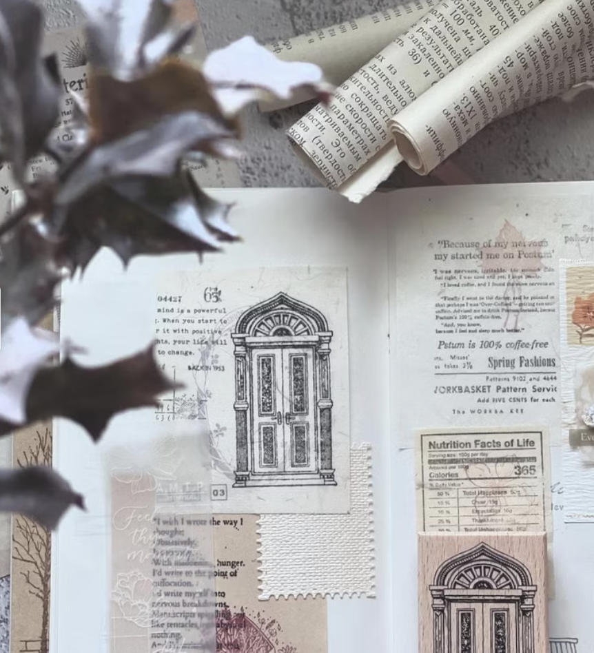 Lady F手繪溫室｜門 印章