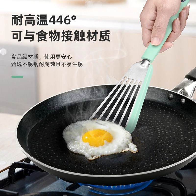 【ZONGTI】 矽膠不沾鍋煎鏟-黑 AF11