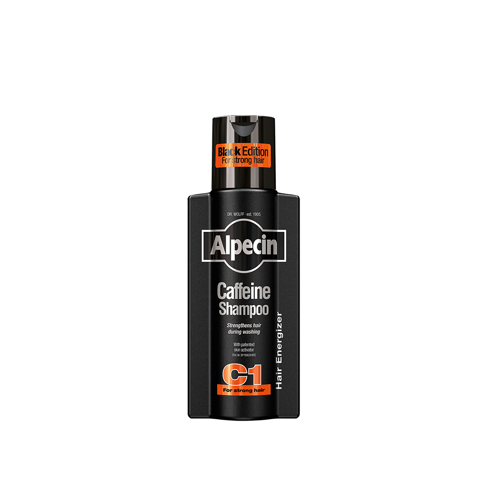 Alpecin|咖啡因洗髮露黑色經典款250ml(多規格組)