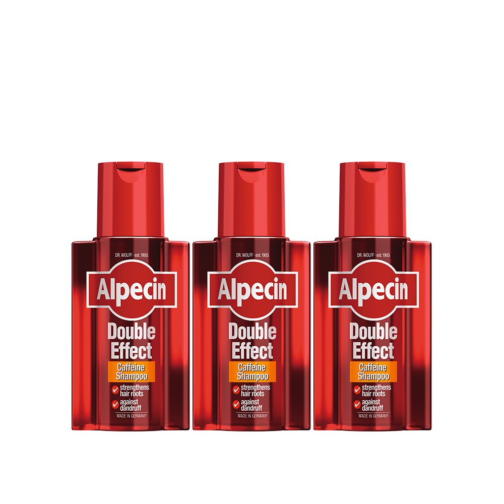 Alpecin|雙效咖啡因抗頭皮屑洗髮露200ml (多規格組)