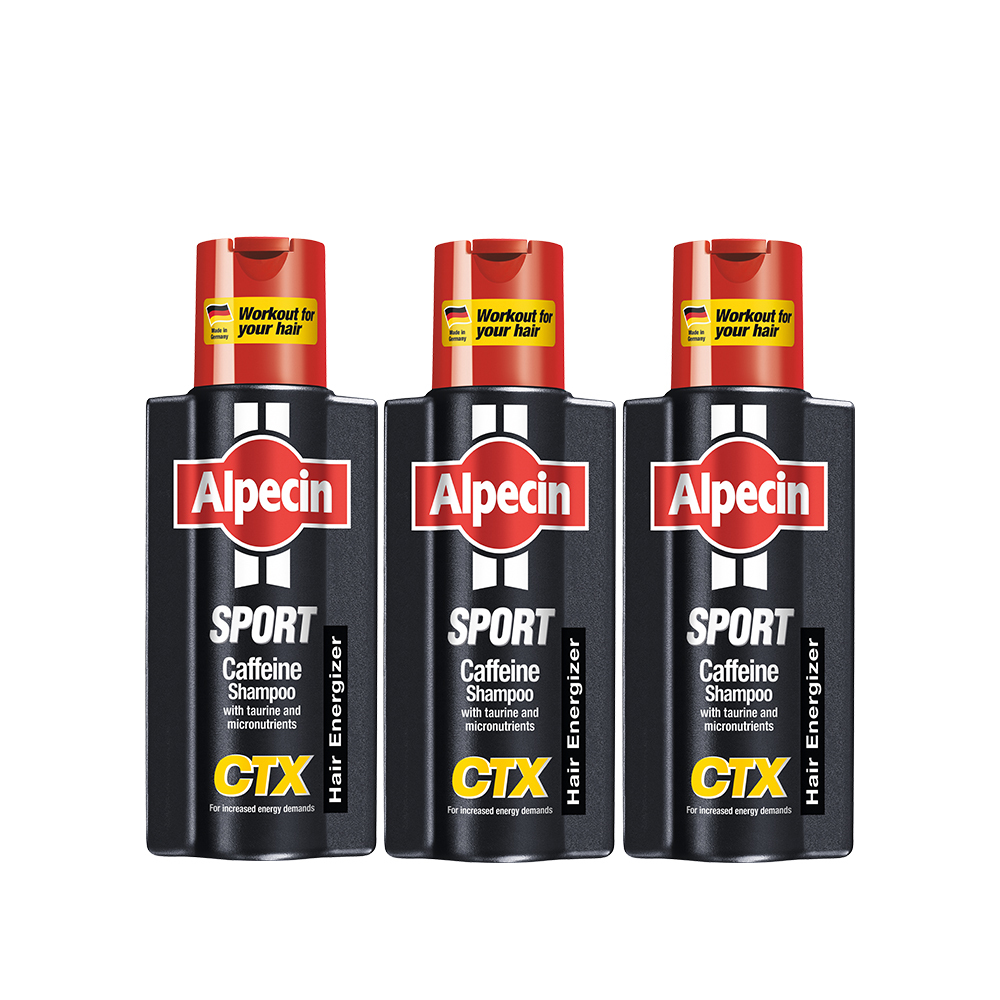 Alpecin|運動型咖啡因洗髮露250ml (多規格組)