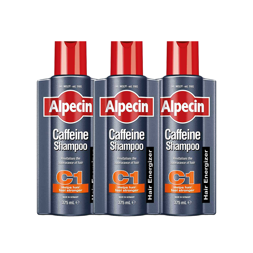 Alpecin|咖啡因洗髮露增量版375ml (多規格組)