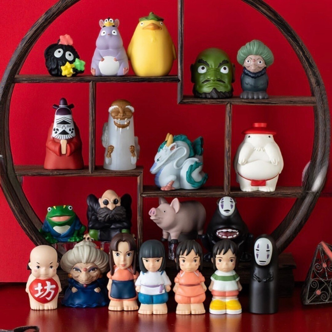 滿滿的吉卜力!手指偶神隱少女 豬