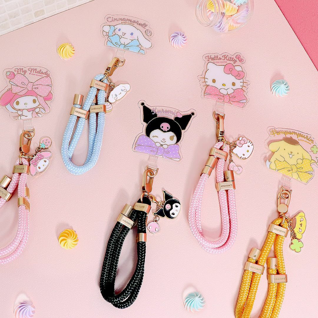 GARMMA金屬吊飾扣環手機繩系列 長背帶 / 防丟掛繩