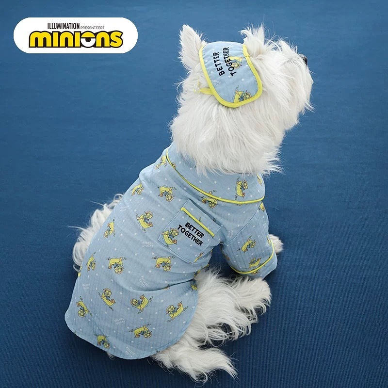 环球影城小黄人系列 MINIONS小黄人安睡居家服 不含眼罩