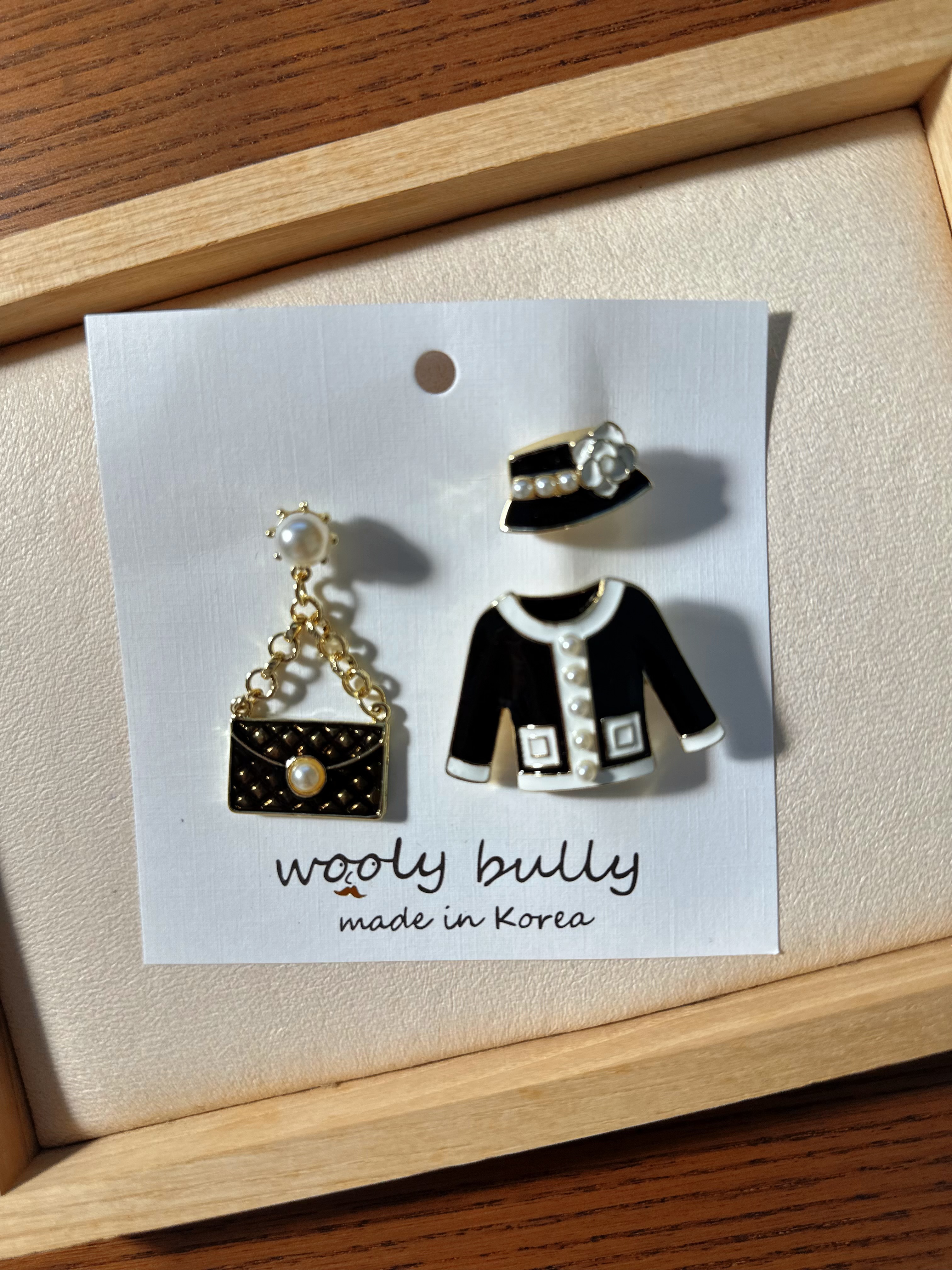 【質感包包衣服帽子別針組】( 現貨 )