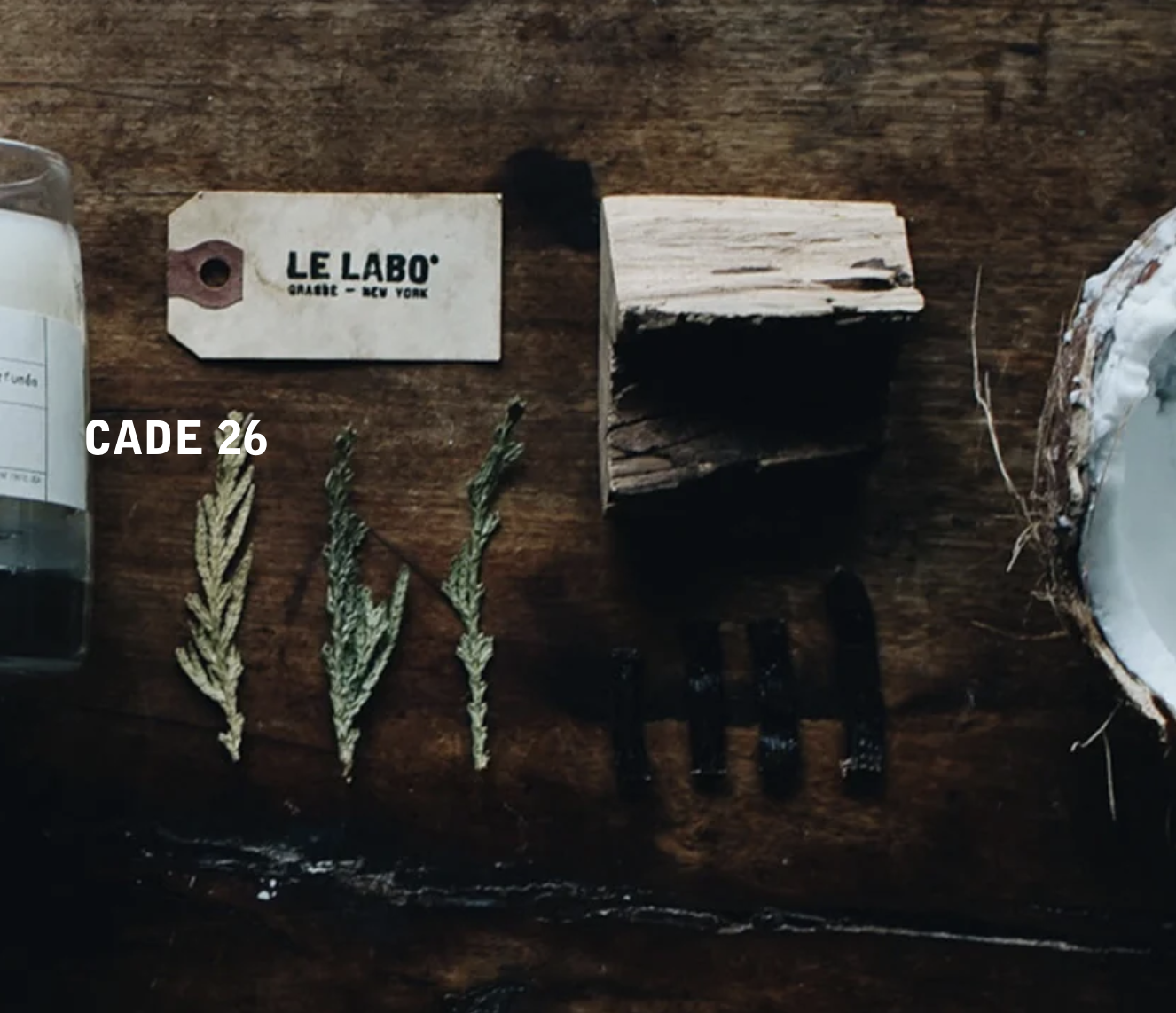 日本LE LABO CADE 26- 刺檜scented candle 經典蠟燭245g