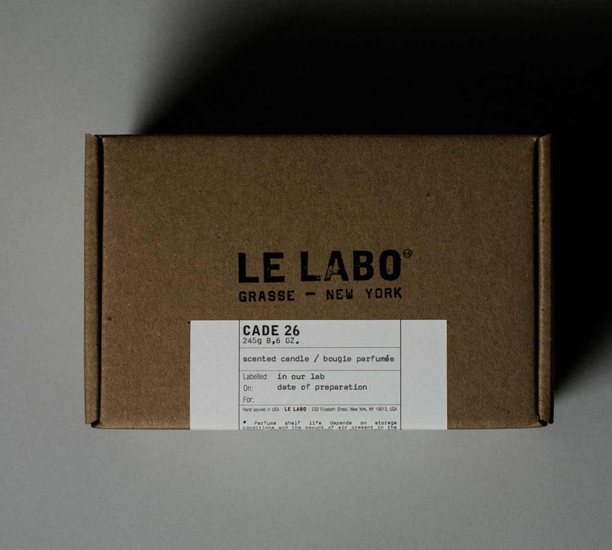 日本LE LABO CADE 26- 刺檜scented candle 經典蠟燭245g