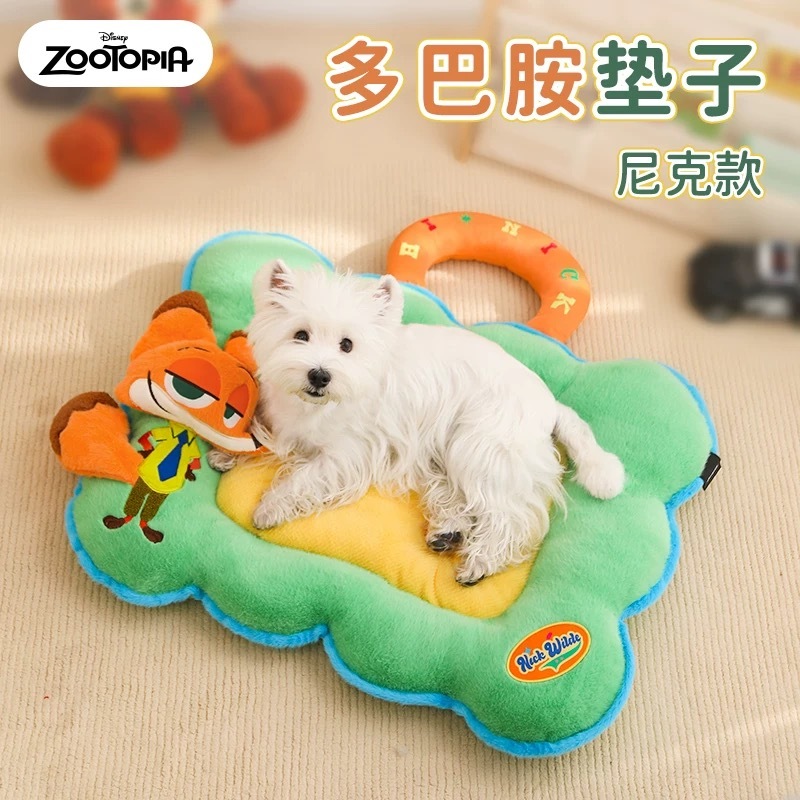 迪士尼疯狂动物城系列  ZOOTOPIA多巴胺宠物垫子