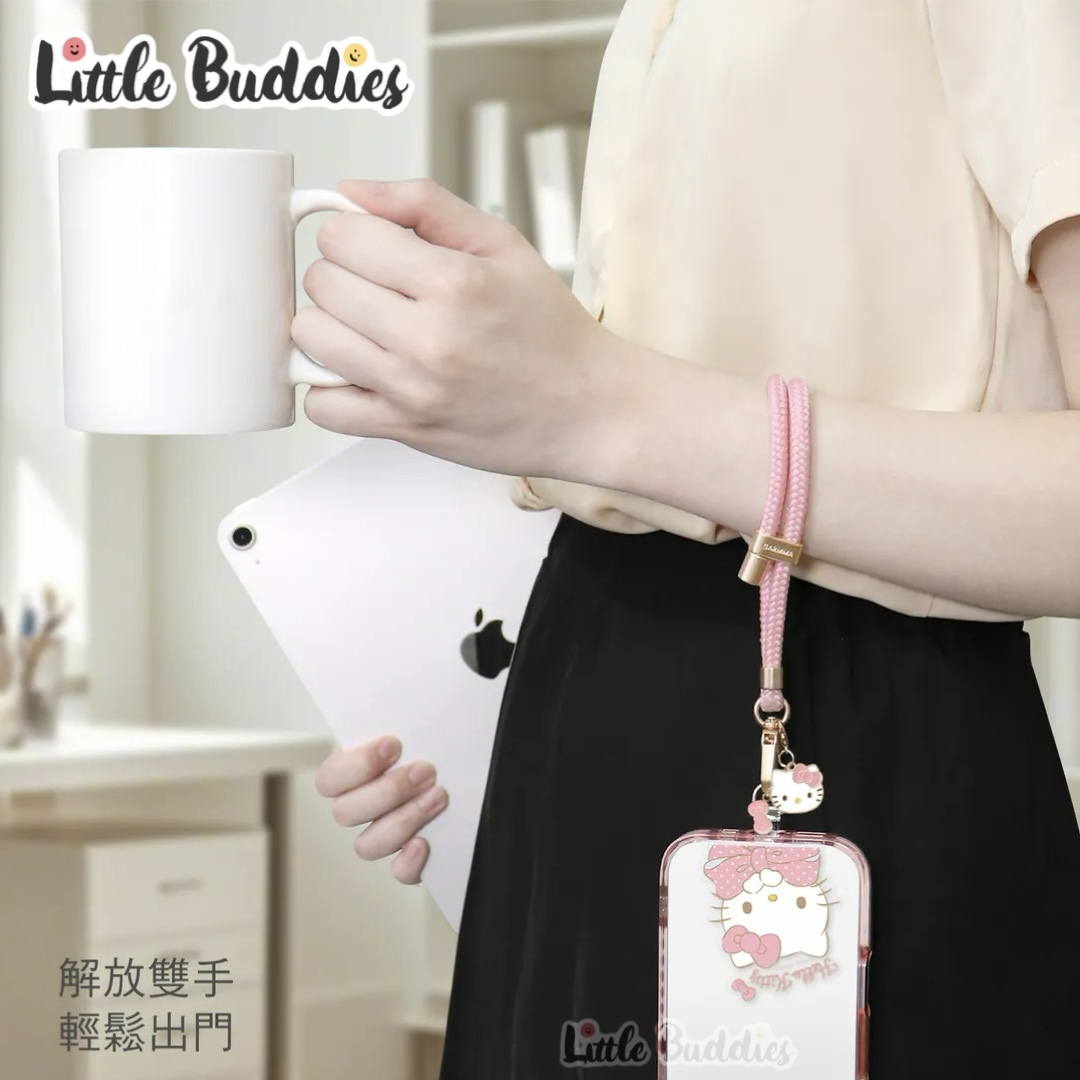 台灣 GARMMA x Sanrio 金屬吊飾手機防丟掛繩