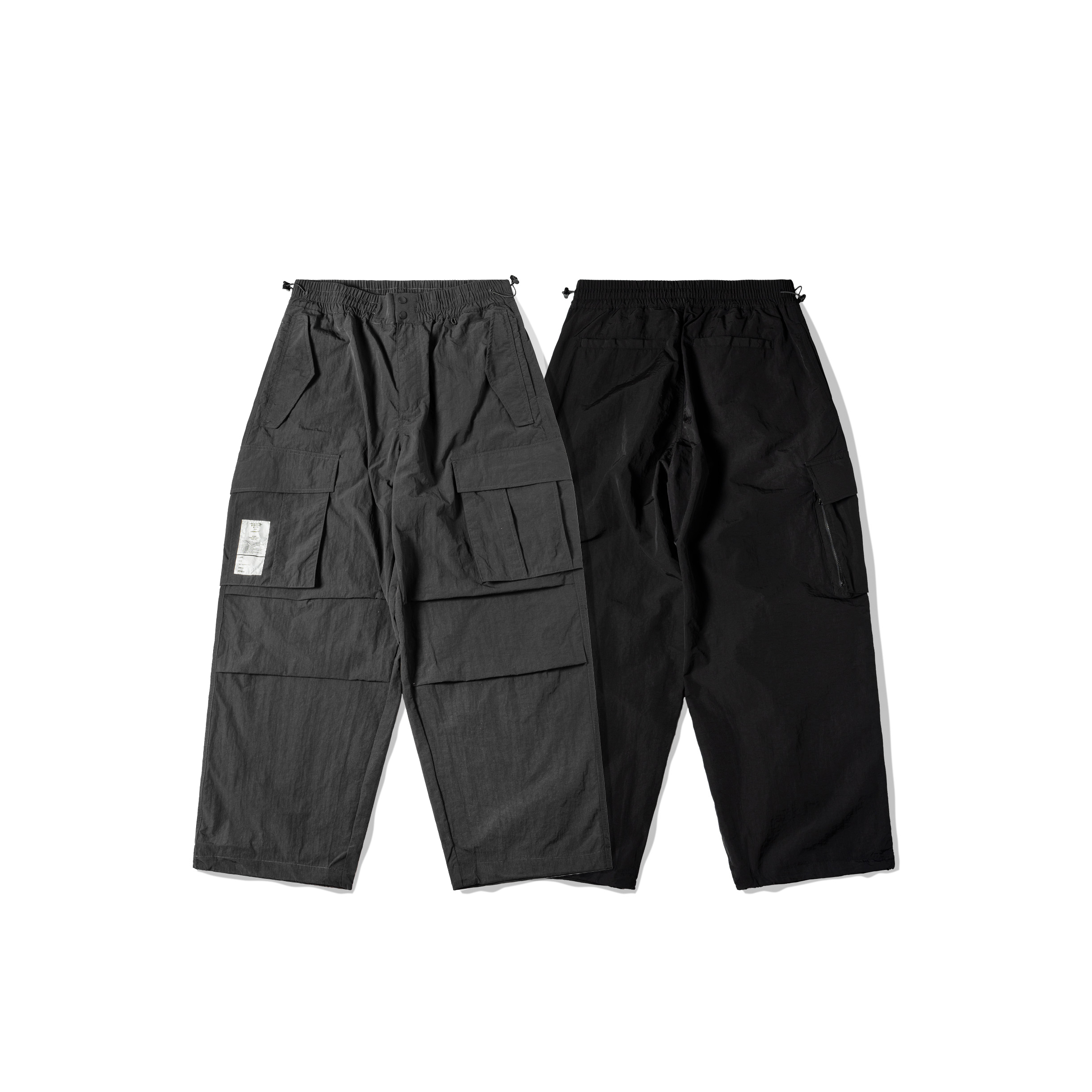 ORDINARY / MILITARY PANTS 全天候機能工作褲 - 灰色, 黑色