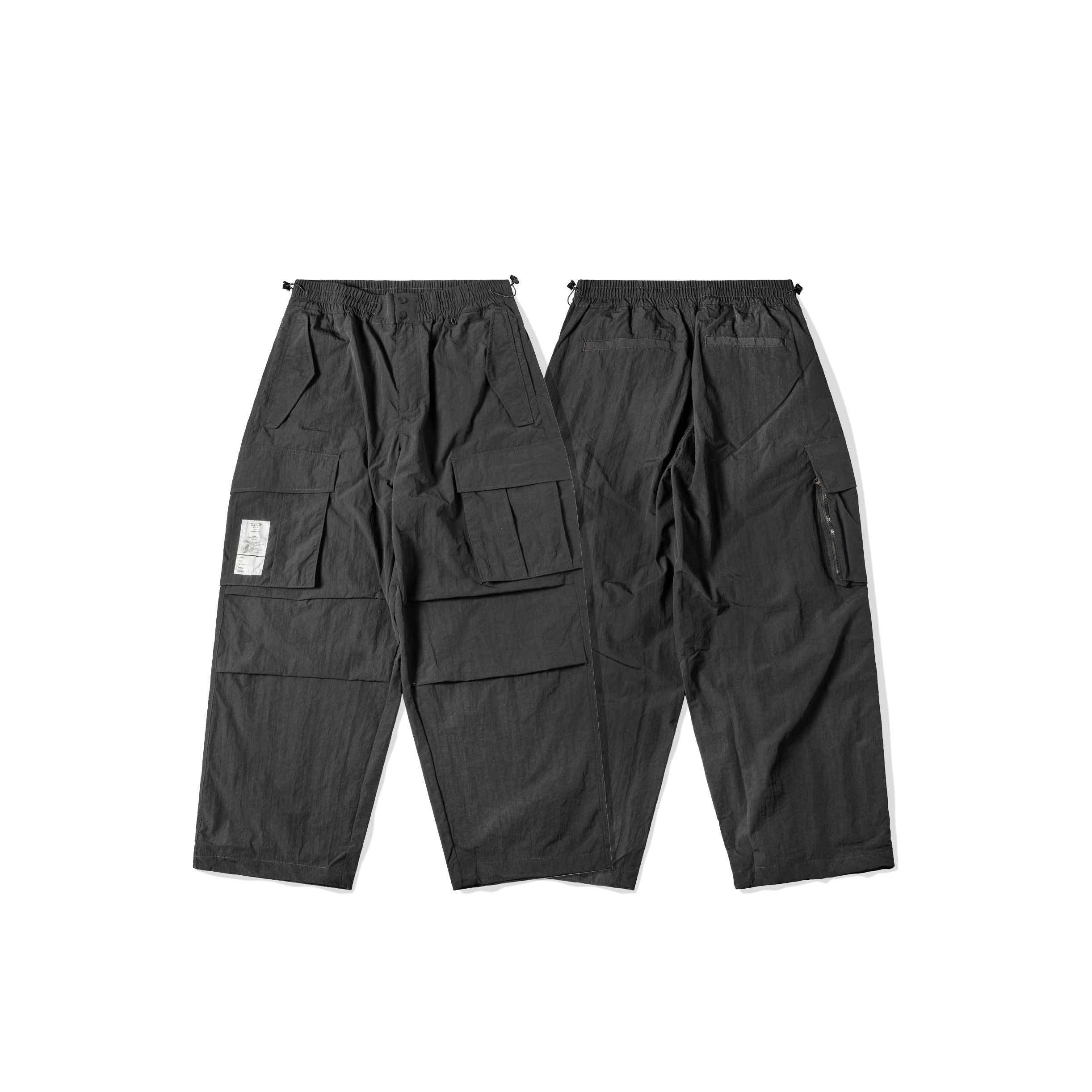 ORDINARY / MILITARY PANTS 全天候機能工作褲 - 灰色, 黑色