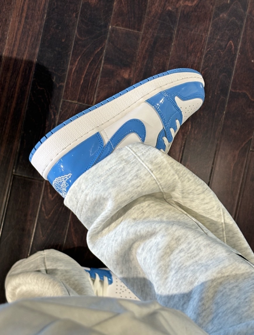Nike Air Jordan 1 AJ1 LOW "Legend Blue" 漆皮 北卡藍 FZ2138114