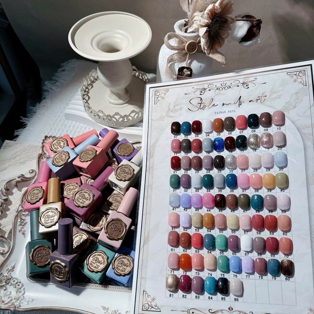 STYLE皇家膠【1-86色套組】