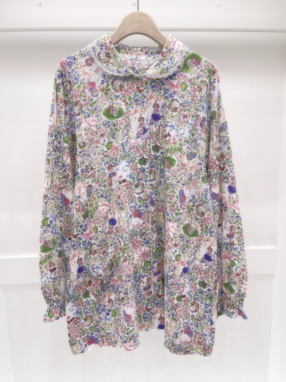 TUNIC 帶領全開P60接結・小花童話