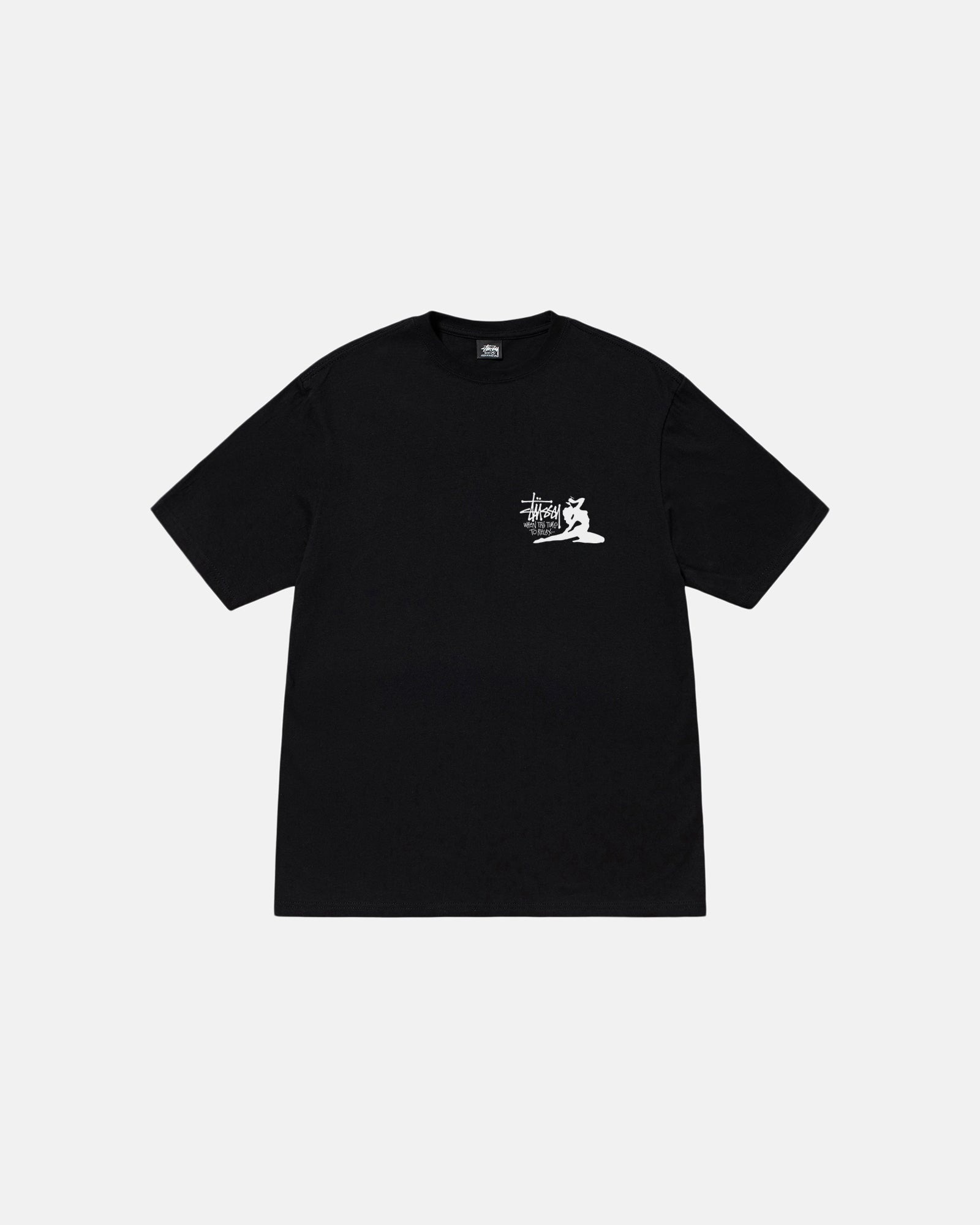 2024AW STUSSY RELAX TEE 瑜珈 女人 字體 LOGO 短T 現貨 1905055
