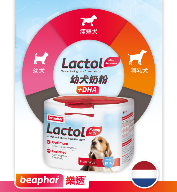 Lactol 幼犬奶粉＋DHA｜樂透 Beaphar