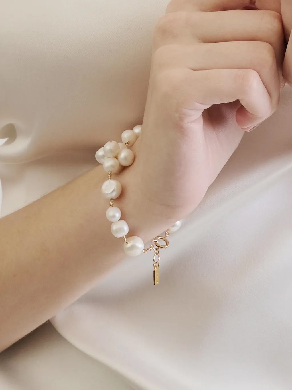 Clover Pearl Bracelet｜LESIS