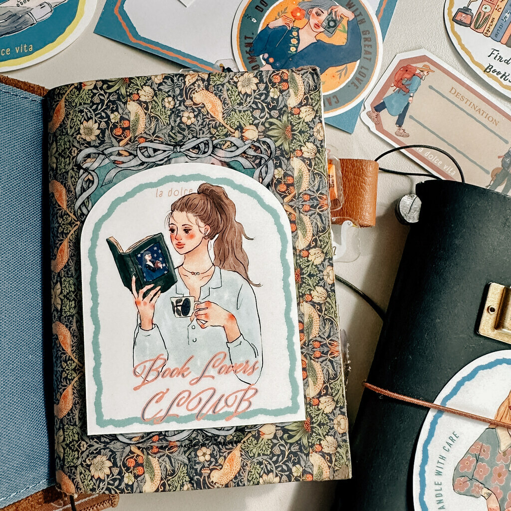 單張賣場 甜蜜生活旅行社 11枚防水貼紙組｜甜蜜生活La dolce vita 臺灣